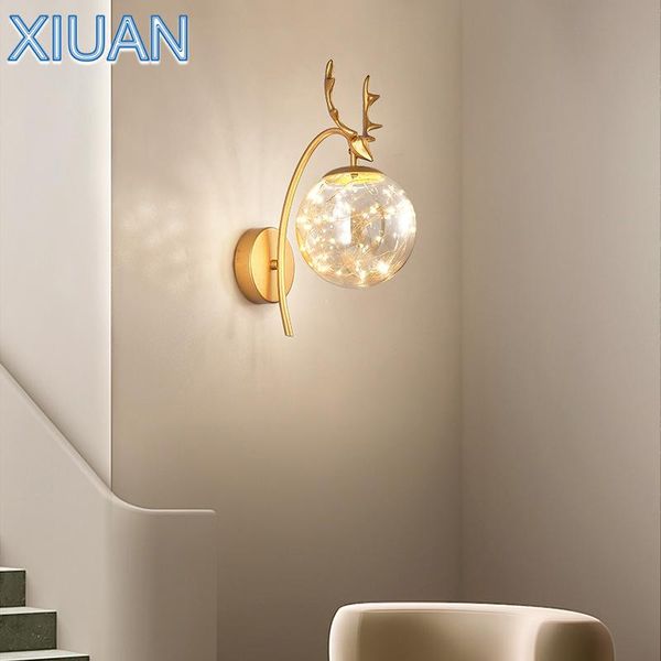 wall lamp antlers starry sky bedside light simple living room bedroom creative staircase aisle original glass shade lamps
wall lamp antlers starry sky bedside light simple living room bedroom creative staircase aisle original glass shade lamps