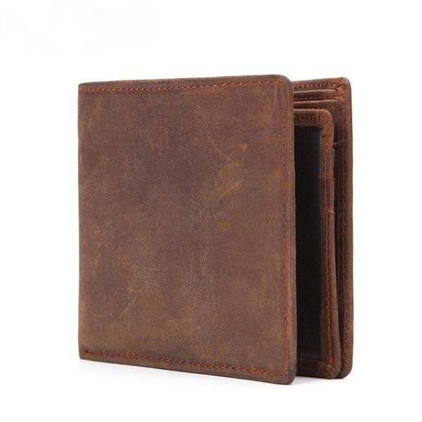 wallets 2021 est crazy horse leather men short retro small purse cow bifold brand designer minimalist wallel, Red;black
wallets 2021 est crazy horse leather men short retro small purse cow bifold brand designer minimalist wallel, Red;black