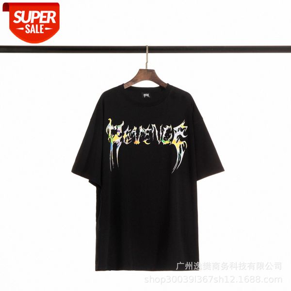 revenge fuxk vet jiahuan same color liquid silver limited dark short-sleeved t-shirt #w431, White;black
revenge fuxk vet jiahuan same color liquid silver limited dark short-sleeved t-shirt #w431, White;black