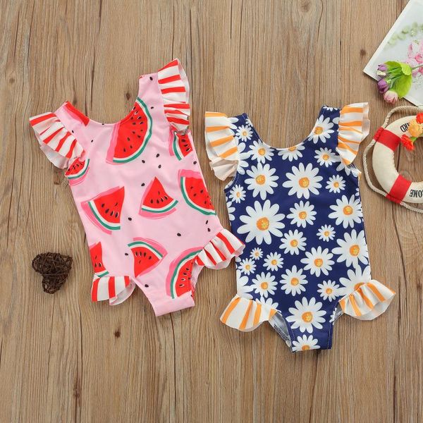 one-pieces baby girls swimsuit summer children cute daisy/watermelon printing sleeve lace swimwear bathing suit, Black
one-pieces baby girls swimsuit summer children cute daisy/watermelon printing sleeve lace swimwear bathing suit, Black
