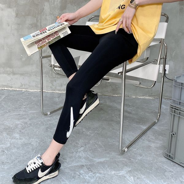 women's pants nk family 21 spring and summer leggings fitness yoga korean version slim high tide 352, Black;white
women's pants nk family 21 spring and summer leggings fitness yoga korean version slim high tide 352, Black;white