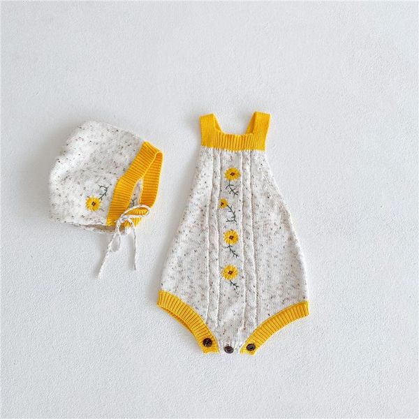 rompers born baby bodysuit 2021 autumn fashion embroidery knitted strap playsuits for girl cotton soft kids boys clothes, Blue
rompers born baby bodysuit 2021 autumn fashion embroidery knitted strap playsuits for girl cotton soft kids boys clothes, Blue