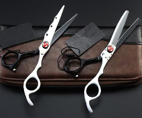 hair scissors customize professional 440c 6 inch white cut scissor thinning barber tools cutting shears makas hairdressing set 
hair scissors customize professional 440c 6 inch white cut scissor thinning barber tools cutting shears makas hairdressing set