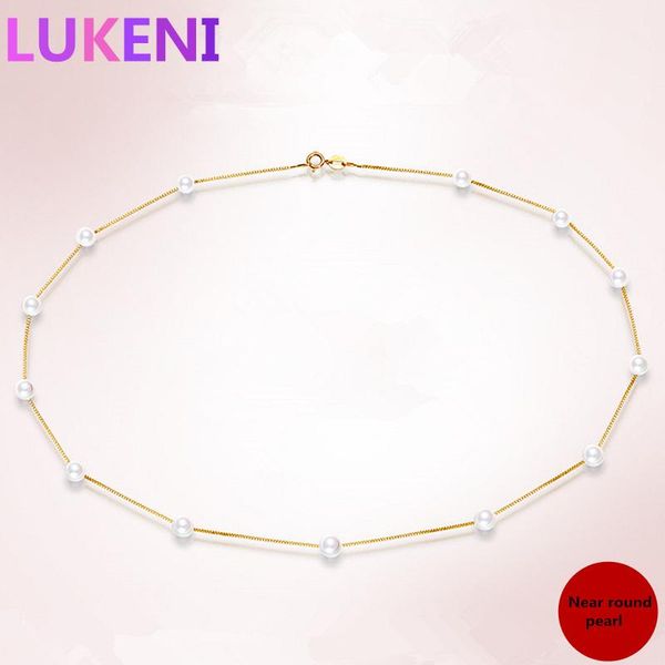 genuine extremely luxurious 100% natural near round pearl necklace fashion jewelry for women 7mm-7.5mm chains, Silver
genuine extremely luxurious 100% natural near round pearl necklace fashion jewelry for women 7mm-7.5mm chains, Silver
