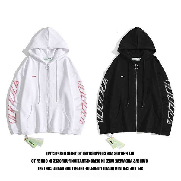 20ss inkjet fashion new off splash arrstyle men's and women's hoodie zipper sweater coat, Black
20ss inkjet fashion new off splash arrstyle men's and women's hoodie zipper sweater coat, Black