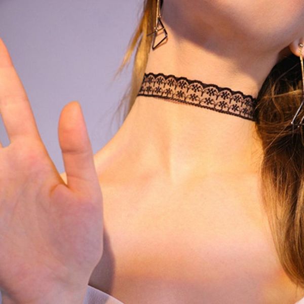 chokers fashion 2021cosplay bohemia classic gothic tattoo black lace choker for women necklace collar jewelry gift wholesale, Golden;silver
chokers fashion 2021cosplay bohemia classic gothic tattoo black lace choker for women necklace collar jewelry gift wholesale, Golden;silver