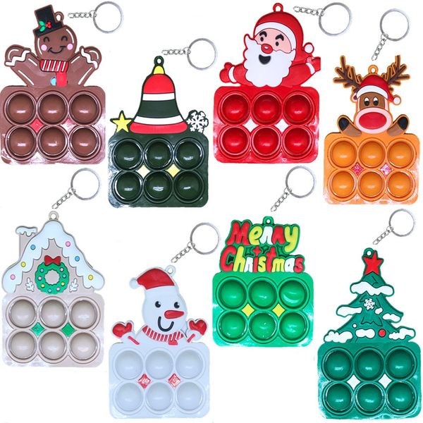 decompression toy christmas fidget keychains toys pendants simple dimple squeeze unzip push bubble squishy antistress key ring pressure stre
decompression toy christmas fidget keychains toys pendants simple dimple squeeze unzip push bubble squishy antistress key ring pressure stre