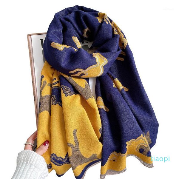 scarves cashmere scarf women shawls wraps lady travel thick winter neck stoles bandana beach blanket, Blue;gray
scarves cashmere scarf women shawls wraps lady travel thick winter neck stoles bandana beach blanket, Blue;gray