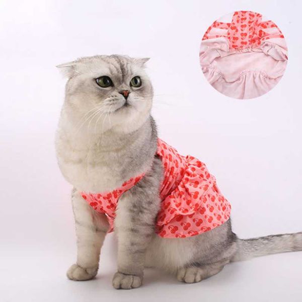 cat costumes sweet dresses fashion summer dog clothing for puppy kitten pet sleeveless suspender dress supplies
cat costumes sweet dresses fashion summer dog clothing for puppy kitten pet sleeveless suspender dress supplies