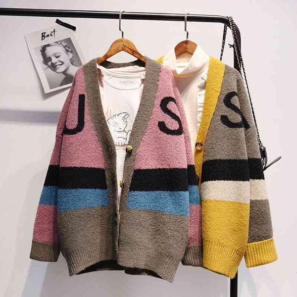h.sa women long cardigans vneck single breasted knit jacket and ponchoes korean oversized sweater coat 210417, White;black
h.sa women long cardigans vneck single breasted knit jacket and ponchoes korean oversized sweater coat 210417, White;black