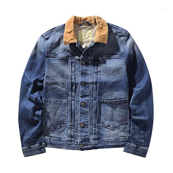 men's jackets mcikkny fashion men cargo vintage denim big pockets washed outwear coats for male size xs-xl, Black;brown
men's jackets mcikkny fashion men cargo vintage denim big pockets washed outwear coats for male size xs-xl, Black;brown