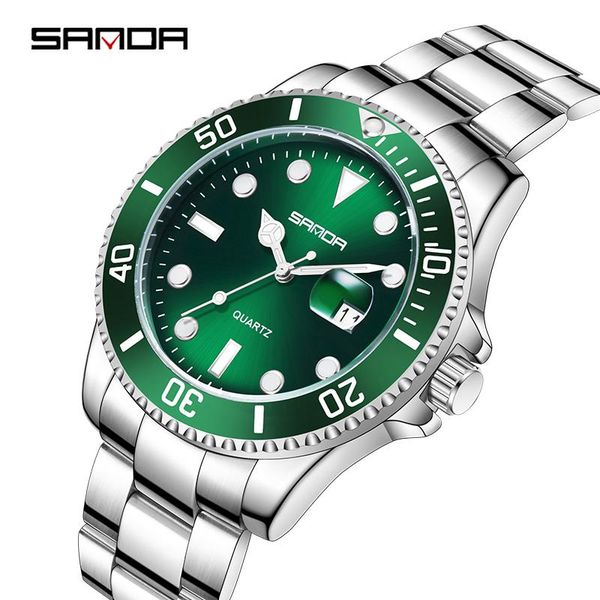 wristwatches sanda business watch men quartz movement sun pattern dial design clock fashion full steel waterproof green water ghost, Slivery;brown
wristwatches sanda business watch men quartz movement sun pattern dial design clock fashion full steel waterproof green water ghost, Slivery;brown