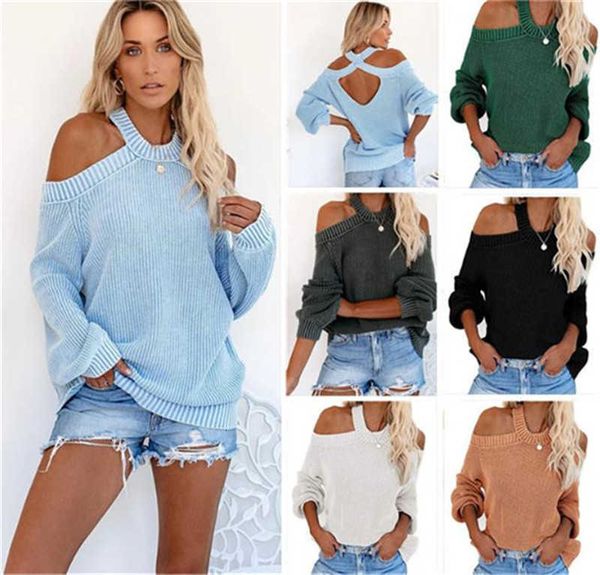 women's sweaters ol fashion off shoulder solid color long sleeve loose knits pullover sweater casual women clo jykd, White;black
women's sweaters ol fashion off shoulder solid color long sleeve loose knits pullover sweater casual women clo jykd, White;black