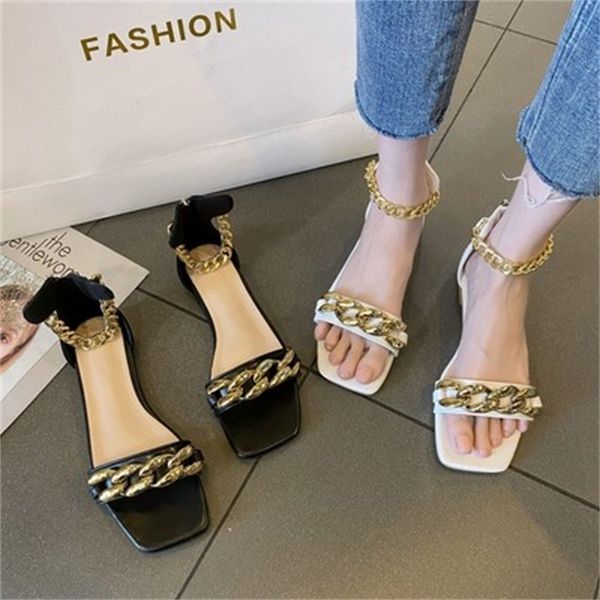 70% off wholesale sandals flip-flops summer new style ladies slippers chain low heel sandals, Black
70% off wholesale sandals flip-flops summer new style ladies slippers chain low heel sandals, Black