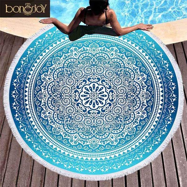 towel bonenjoy blue color bohemia beach mandala round tassel yoga mat toalla diameter 150cm
towel bonenjoy blue color bohemia beach mandala round tassel yoga mat toalla diameter 150cm