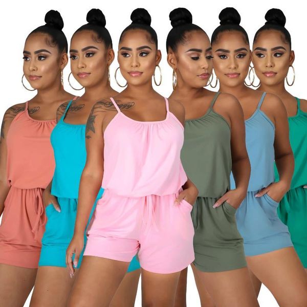 women's jumpsuits & rompers 1l114 summer women casual spaghetti strap sleeveless jumpsuit playsuit jacket loose shorts plus size 9vc2, Black;white
women's jumpsuits & rompers 1l114 summer women casual spaghetti strap sleeveless jumpsuit playsuit jacket loose shorts plus size 9vc2, Black;white