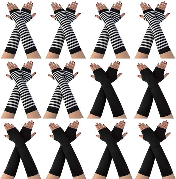 five fingers gloves winter long fingerless arm warmer with 12 pairs of elbow ength fashion glove, Blue;gray
five fingers gloves winter long fingerless arm warmer with 12 pairs of elbow ength fashion glove, Blue;gray
