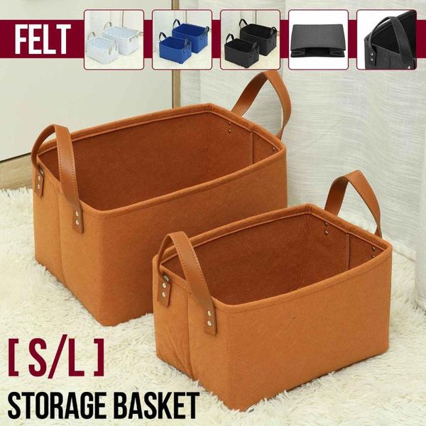 storage baskets large size foldable felt basket cube box closet clothes organizer kids toys books household
storage baskets large size foldable felt basket cube box closet clothes organizer kids toys books household