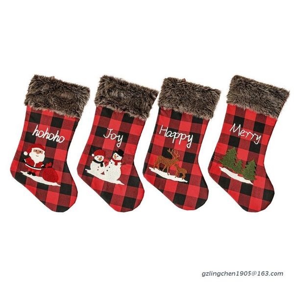 christmas decorations p8de stockings 18 inch plaid with plush cuff classic xmas stocking for fireplace home holiday
christmas decorations p8de stockings 18 inch plaid with plush cuff classic xmas stocking for fireplace home holiday