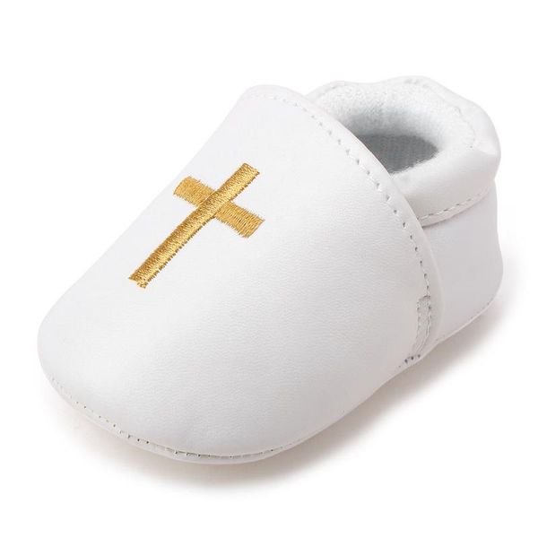 delebao white christening baptism golden cross infant toddlers baby boy & girl slip-on soft sole shoes first walkers
delebao white christening baptism golden cross infant toddlers baby boy & girl slip-on soft sole shoes first walkers