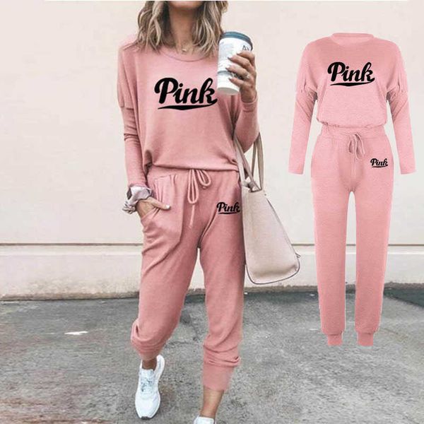 women tracksuit 2 piece sets lady casual outfits spring autumn long sleeve sweatshirts sports suits female training suits 210930, Black
women tracksuit 2 piece sets lady casual outfits spring autumn long sleeve sweatshirts sports suits female training suits 210930, Black