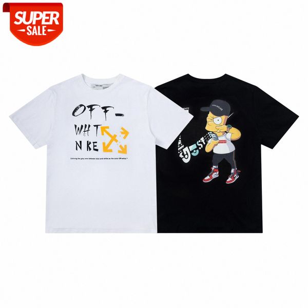 european and american off street fashion brand t-shirt cartoon anime printing men women casual loose round neck ins short-sleeved #fd6t, White;black
european and american off street fashion brand t-shirt cartoon anime printing men women casual loose round neck ins short-sleeved #fd6t, White;black