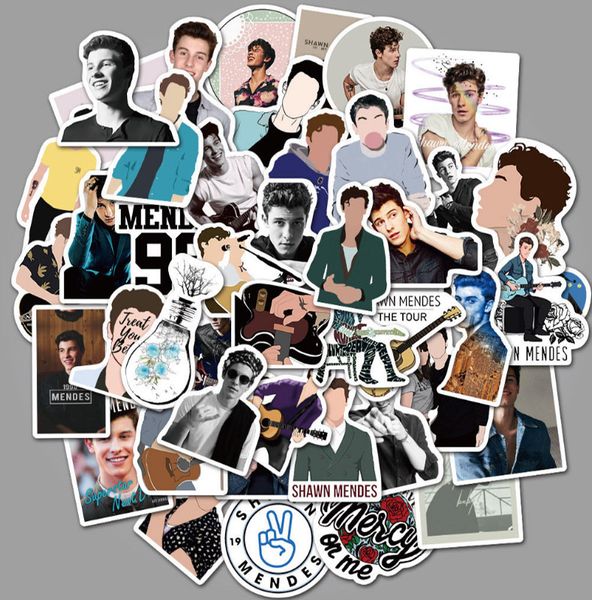 50 pcs handsome singer shawn mendes graffiti waterproof skateboard travel suitcase phone lapluggage stickers cute kids
50 pcs handsome singer shawn mendes graffiti waterproof skateboard travel suitcase phone lapluggage stickers cute kids