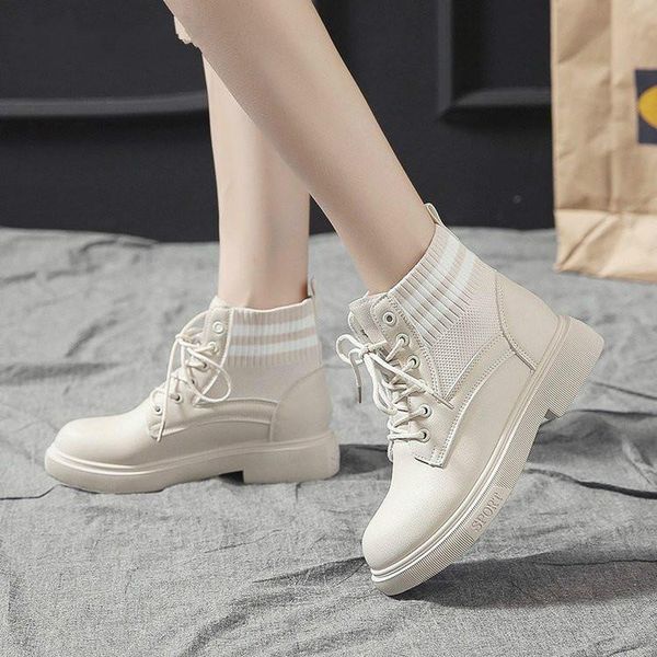boots women punk style female british wind winter plus velvet students korean version of the wild short cy87, Black
boots women punk style female british wind winter plus velvet students korean version of the wild short cy87, Black