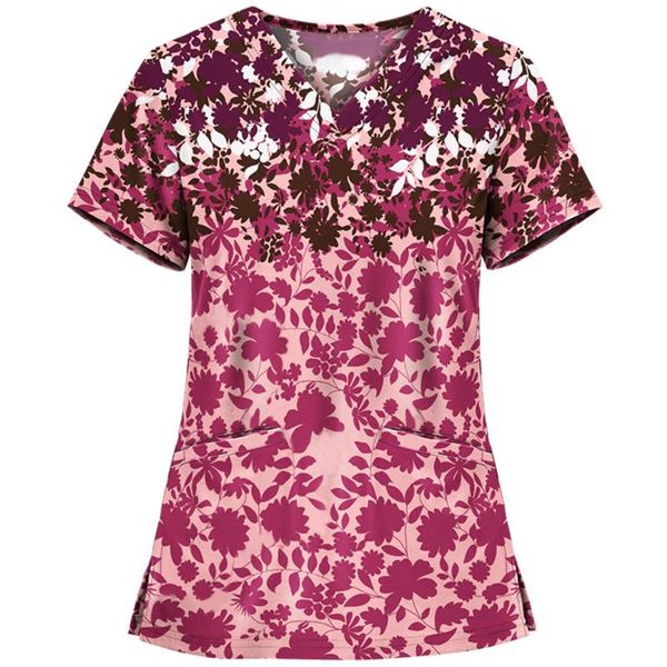 uniform women print working 2021 summer casual short sleeve v-neck carer uniforme mujer unifo #t2g women's t-shirt, White
uniform women print working 2021 summer casual short sleeve v-neck carer uniforme mujer unifo #t2g women's t-shirt, White