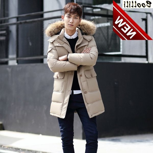 duck down jacket men parkas 2021 men's winter thick hood imitation fur collar outwear windproof coat plus size 4xl, Black
duck down jacket men parkas 2021 men's winter thick hood imitation fur collar outwear windproof coat plus size 4xl, Black