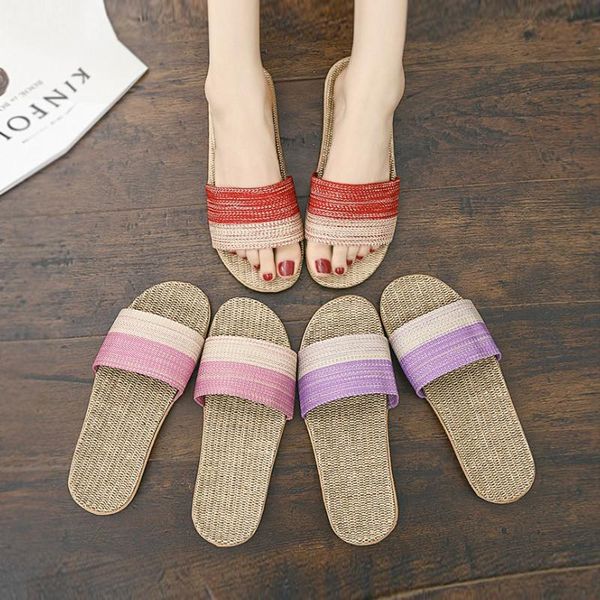 slippers shoes women slipper female color matching flat sandals beach zapatos de mujer 4.6, Black
slippers shoes women slipper female color matching flat sandals beach zapatos de mujer 4.6, Black