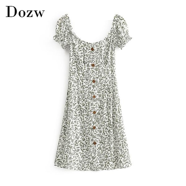 women green leaf print mini dress with buttons boho beach short sleeve dresses ladies summer sundresses robe femme 210515, Black;gray
women green leaf print mini dress with buttons boho beach short sleeve dresses ladies summer sundresses robe femme 210515, Black;gray