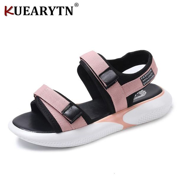 fashion womens sandals 2021 summer casual shoes hook & loop platform beach for ladies sandalias women, Black
fashion womens sandals 2021 summer casual shoes hook & loop platform beach for ladies sandalias women, Black