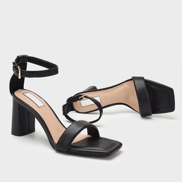 summer block heels buckle strap beige heeled sandals comfort shoes for women all-match chunky black high girls fashion
summer block heels buckle strap beige heeled sandals comfort shoes for women all-match chunky black high girls fashion