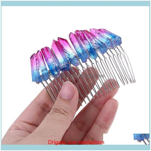 hair jewelry jewelryhair clips & barrettes romantic gradient colorful handmade quartz crystal comb wedding bridal mini tiara boho princess m, Golden;silver
hair jewelry jewelryhair clips & barrettes romantic gradient colorful handmade quartz crystal comb wedding bridal mini tiara boho princess m, Golden;silver