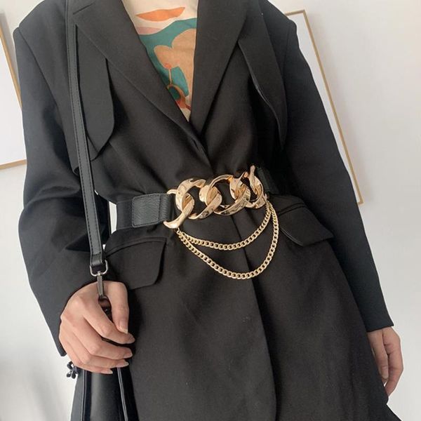 belts women elastic waist belt all-match dress waistband metal buckle wide, fashion unique coat accessories, Black;brown
belts women elastic waist belt all-match dress waistband metal buckle wide, fashion unique coat accessories, Black;brown