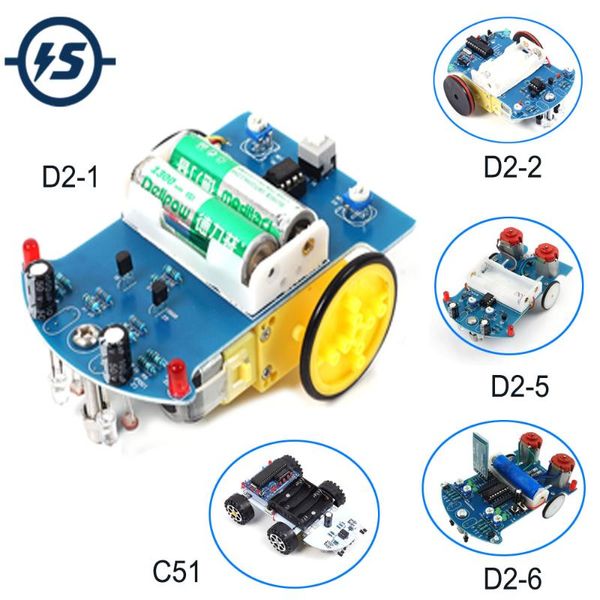 integrated circuits diy kit intelligent tracking line smart car suite 51 mcu electronic production automobile parts
integrated circuits diy kit intelligent tracking line smart car suite 51 mcu electronic production automobile parts