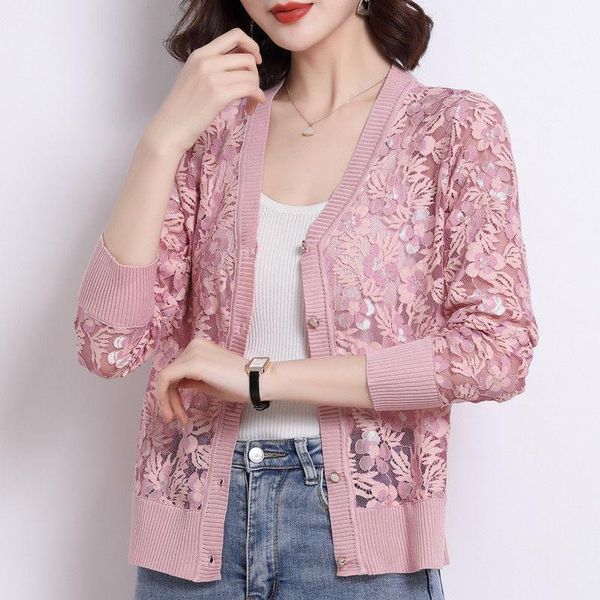 women's knits & tees autumn summer cardigan women lace hollow out shawl knitted sweater female cardigans thin coat ladies sun protectio, White
women's knits & tees autumn summer cardigan women lace hollow out shawl knitted sweater female cardigans thin coat ladies sun protectio, White
