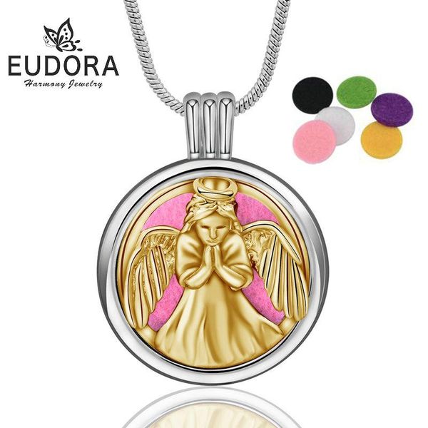 chains copper 20mm aroma diffuser angel fairy locket pendants perfume essential oil lockets necklaces with 6pcs pad x76g20, Silver
chains copper 20mm aroma diffuser angel fairy locket pendants perfume essential oil lockets necklaces with 6pcs pad x76g20, Silver