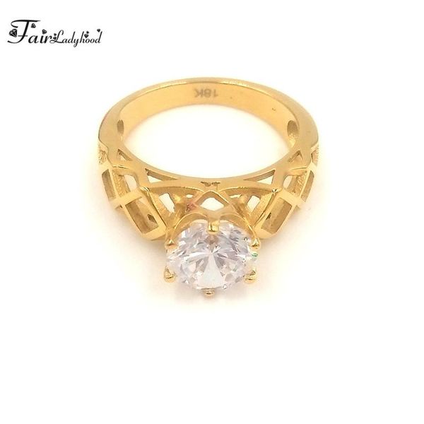 wedding rings fairladyhood stainless steel for women circle cz jewelry woman, Slivery;golden
wedding rings fairladyhood stainless steel for women circle cz jewelry woman, Slivery;golden