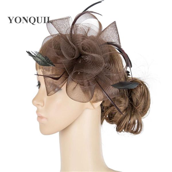 stingy brim hats classical color crinoline fascinator headwear colorful mesh feather show hair accessories millinery cocktail myq038, Blue;gray
stingy brim hats classical color crinoline fascinator headwear colorful mesh feather show hair accessories millinery cocktail myq038, Blue;gray