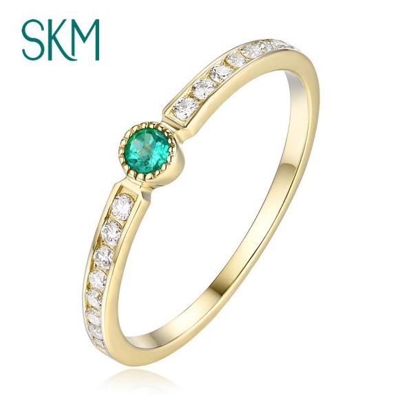 cluster rings skm vintage emerald engagement ring 14k 18k gold for women thin dainty wedding delicate row diamond, Golden;silver
cluster rings skm vintage emerald engagement ring 14k 18k gold for women thin dainty wedding delicate row diamond, Golden;silver