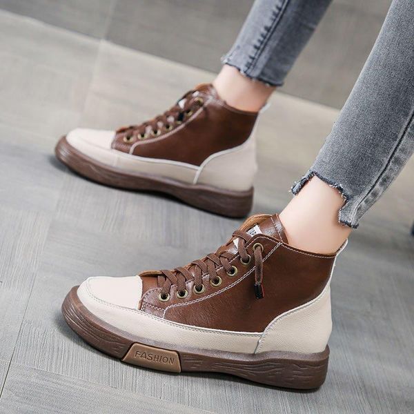 boots patchwork leather ankle autumn winter slip on women shoes woman square low heels plaform plus size, Black
boots patchwork leather ankle autumn winter slip on women shoes woman square low heels plaform plus size, Black