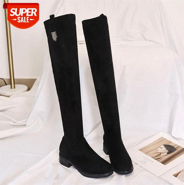 women's plus fleece boots, round toe black viscose shoes, warm thick-heeled suede over-the-knee fashion boots #fa7y
women's plus fleece boots, round toe black viscose shoes, warm thick-heeled suede over-the-knee fashion boots #fa7y