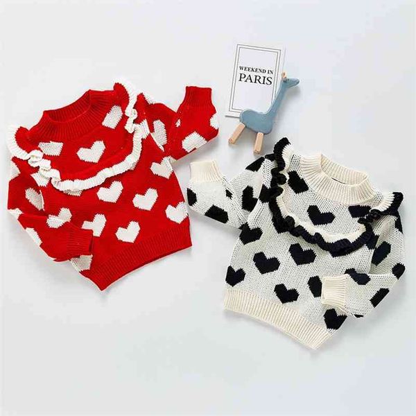 spring autumn cute baby girls loving heart sweater clothing kids long sleeve knit children 210521, Blue
spring autumn cute baby girls loving heart sweater clothing kids long sleeve knit children 210521, Blue