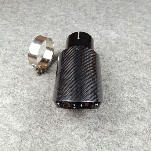 motorcycle exhaust system 1 piece car styling three layers glossy black pipe fit for all cars stainless steel carbon fiber muffler tip
motorcycle exhaust system 1 piece car styling three layers glossy black pipe fit for all cars stainless steel carbon fiber muffler tip