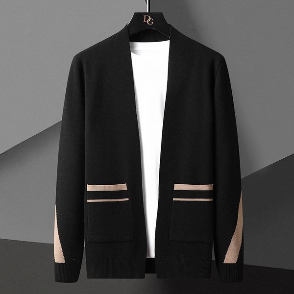 korean fall contrast stitching knitting cardigan men long sleeve slim sweater cardigan men garment coat noel kazak heren sweater, White;black
korean fall contrast stitching knitting cardigan men long sleeve slim sweater cardigan men garment coat noel kazak heren sweater, White;black