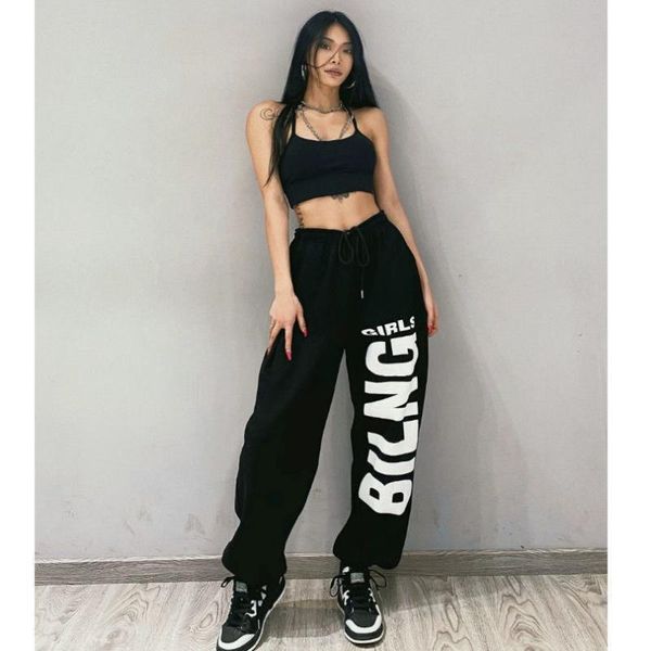women's pants & capris hip-hop jazz dance high-waisted trousers loose and thin sports formal wear small feet tide high street cool, Black;white
women's pants & capris hip-hop jazz dance high-waisted trousers loose and thin sports formal wear small feet tide high street cool, Black;white