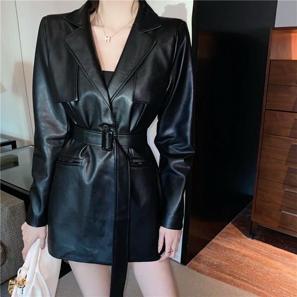 casual dresses long sleeve buckle belted shirts leather solid button-down pu dress elegant fashion party, Black;gray
casual dresses long sleeve buckle belted shirts leather solid button-down pu dress elegant fashion party, Black;gray