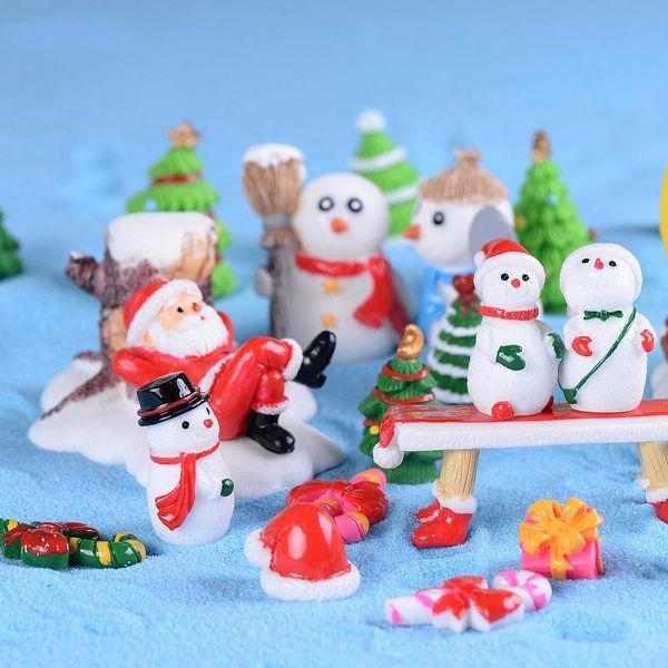 decorative objects & figurines mini christmas figures snowman sant claus miniature figurine home decoration diy fairy garden ornaments resin
decorative objects & figurines mini christmas figures snowman sant claus miniature figurine home decoration diy fairy garden ornaments resin